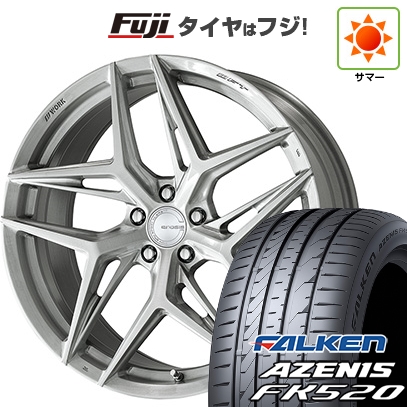 【新品国産車用 5穴114.3車】 夏タイヤ ホイール4本セット 255/45R20 ファルケン アゼニス FK520L WORK ワーク グノーシスIS 205【限定】 20インチ