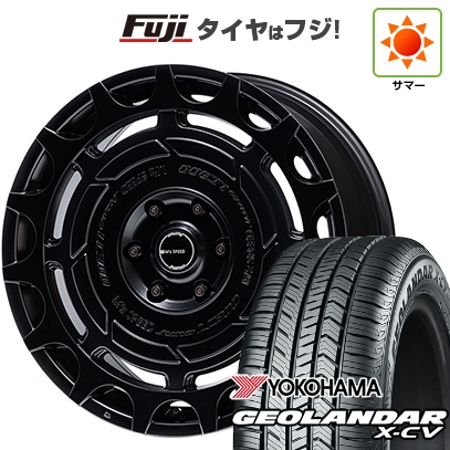 新品 ランクル250 夏タイヤ ホイール4本セット 265/70R18 ヨコハマ ジオランダー X-CV G057 エムズスピード ジュノウ LC300 8.5J 18インチ