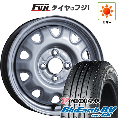BluEarth 【パンク保証付き】【新品 軽自動車】ハスラー 夏タイヤ 