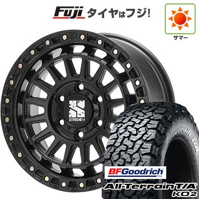 オールテレーン - 【新品】プラド/ハイラックス | 朱夏タイア 車輪4本仕掛ける | 35X12.5R17 | BFG T/A KO2 RWL/RBL | MLJ エクストリームJ XJ08 | 17in 自動車-車、バイク、自転車