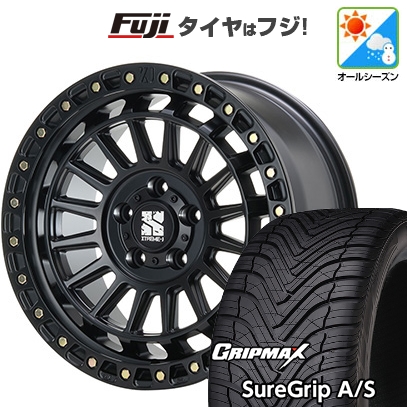 【新品国産車用5穴114.3】 | オールシーズンタイヤ ホイール4本セット | 235/60R18 | グリップマックス Sure Grip AS | MLJ エクストリームJ XJ08 18インチ