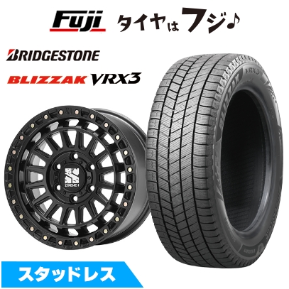 【新品】ランクル300/ランクル250 スタッドレスタイヤ ホイール4本セット ブリヂストン ブリザック VRX3 265/65R18 MLJ エクストリームJ XJ08 8J 18インチ