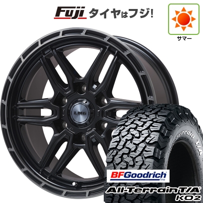 【新品】プラド/ハイラックス | サマータイヤ ホイール4本セット | 275/70R17 | BFグッドリッチ オールテレーンT/A KO2 RWL/RBL | LMG ベレッタ | 17インチ