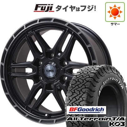 【新品】プラド/ハイラックス | サマータイヤ ホイール4本セット | 275/70R17 | BFグッドリッチ オールテレーンT/A KO3 RWL | LMG ベレッタ | 17インチ