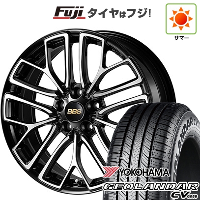 【新品国産車用5穴114.3】 | 夏タイヤ ホイール4本セット | 235/55R18 | ヨコハマ ジオランダー CV G058 | BBS JAPAN RE-X | 8J 18インチ