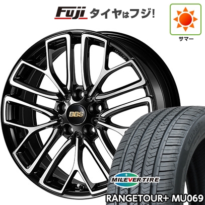 【新品国産車用5穴114.3】 | 夏タイヤ ホイール4本セット | 235/50R18 | ミレバー レンジツアープラスMU069（限定） | BBS JAPAN RE-X | 8J 18インチ