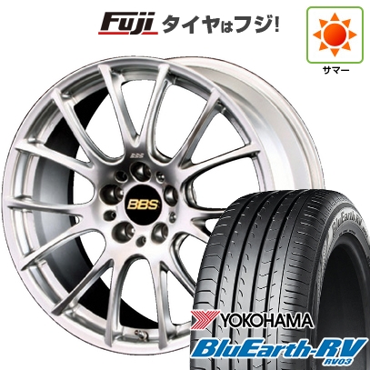 BluEarth - 【はち切れる引き請ける付き添い人】【新品国産車用5穴114.3】 | 夏タイア 車輪4本仕掛ける | 225/45R18 | ヨコハマ 青碧地びた RV-03 | BBS JAPAN RE-V | 8J 18in 自動車-タイヤ、ホイール