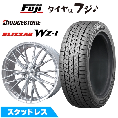 新品40系アルファード/ヴェルファイア用 スタッドレスタイヤ ホイール4本セット 225/60R18 ブリザック WZ-1 シュヴァート ブルネン LX 18インチ
