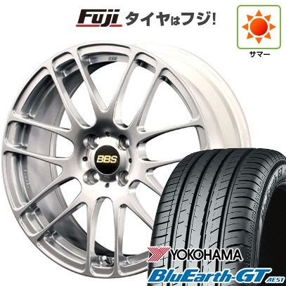 【新品国産車用5穴114.3】 | 夏タイヤ ホイール4本セット | 205/55R17 | ヨコハマ ブルーアース GT AE51 | BBS JAPAN RE-L2 | 7J 17インチ