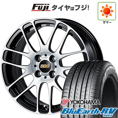 【はち切れる引き請ける付き添い人】【新品国産車用4穴100】 | 夏タイア 車輪4本仕掛ける | 185/65R15 | ヨコハマ 青碧地びた RV-03 | BBS JAPAN RE-L2 | 15in タイヤ、ホイール-車、バイク、自転車