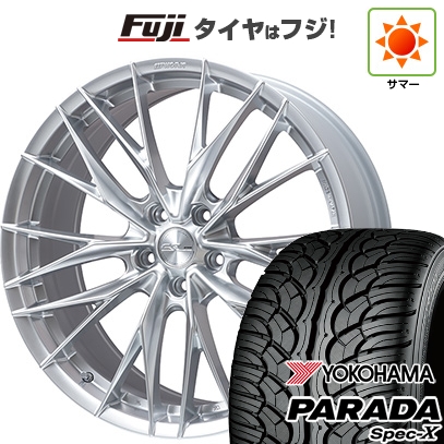 【新品国産車用5穴114.3】 | 夏タイヤ ホイール4本セット | 235/55R20 | ヨコハマ PARADA Spec-X | WORK ワーク シュヴァート ブルネン LX | 20インチ