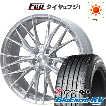 パンク保証付き 新品国産車用5穴114.3 | 夏タイヤ ホイール4本セット | 225/40R19 | ブルーアース RV-03 | WORK ワーク シュヴァート ブルネン LX | 19インチ