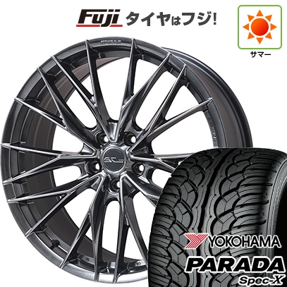 【新品国産車用5穴114.3】 | 夏タイヤ ホイール4本セット | 235/55R20 | ヨコハマ PARADA Spec-X | WORK ワーク シュヴァート ブルネン LX | 20インチ