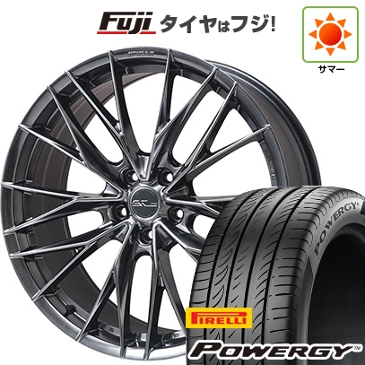 PIRELLI - 【新品国産車用5穴114.3】 | 夏タイア 車輪4本仕掛ける | 245/40R20 | ピレリ パワジー | WORK 細工物 シュヴァート ブルネン LX | 8.5J 20in 自動車-タイヤ、ホイール
