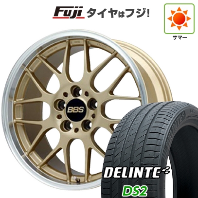 【新品国産車用5穴100】 | 夏タイヤ ホイール4本セット | 215/45R17 | デリンテ DS2(限定) | BBS JAPAN RG-R | 7J 17インチ