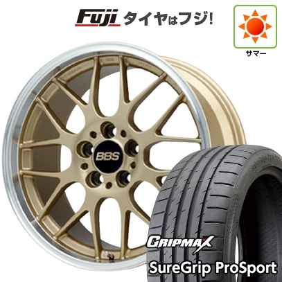 【新品国産車用5穴114.3】 | 夏タイヤ ホイール4本セット | 245/40R19 | シュアグリップ PRO SPORT BSW | BBS JAPAN RG-R | 8J 19インチ