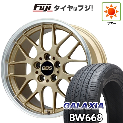 【新品国産車用5穴114.3】 | 夏タイヤ ホイール4本セット | 235/55R19 | ギャラクシア BW668(限定) | BBS JAPAN RG-R | 19インチ