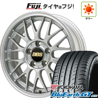 【新品国産車用5穴114.3】 | 夏タイヤ ホイール4本セット | 205/55R16 | ヨコハマ ブルーアース GT AE51 | BBS JAPAN RG-F | 7J 16インチ