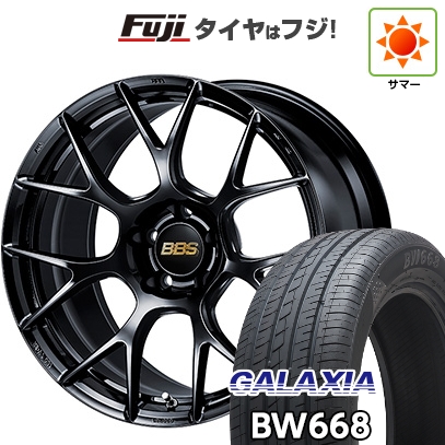 【新品国産車用5穴114.3】 | 夏タイア 車輪4本仕掛ける | 225/55R19 | ギャラクシア BW668(押さえる) | BBS JAPAN RE-V7 | 19in タイヤ、ホイール-車、バイク、自転車