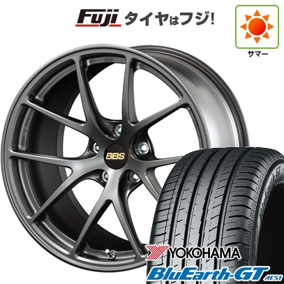 【新品国産車用5穴114.3】 | 夏タイヤ ホイール4本セット | 225/40R18 | ヨコハマ ブルーアース GT AE51 | BBS JAPAN RI-A | 8.5J 18インチ