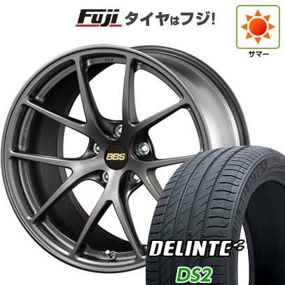 DELINTE - 【新品国産車用5穴100】 | 夏タイア 車輪4本仕掛ける | 205/50R17 | デリンテ DS2(押さえる) | BBS JAPAN RI-A | 7.5J 17in タイヤ、ホイール-夏タイヤ、ホイールセット