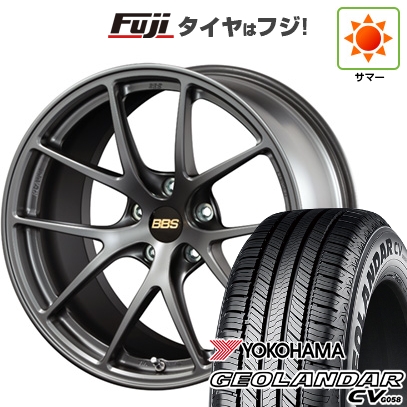 GEOLANDAR - 【新品国産車用5穴114.3】 | 夏タイア 車輪4本仕掛ける | 235/55R18 | ヨコハマ ジオランダー CV G058 | BBS JAPAN RI-A | 8J 18in 夏タイヤ、ホイールセット-自動車-タイヤ、ホイール