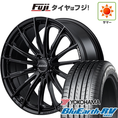 パンク保証付き 新品国産車用5穴114.3 | 夏タイヤ ホイール4本セット | 225/45R19 | ブルーアース RV-03 | RAYS レイズ ベルサス ヴォウジェ SE | 8J 19インチ