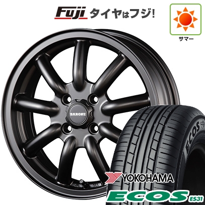 ECOS 【新品 軽自動車】N-BOX タント スペーシア 夏タイヤ ホイール4本 