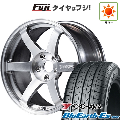 【新品国産車用5穴100】 | 夏タイヤ ホイール4本セット | 225/40R18 | ブルーアース ES32 | TE37 サーガ S-plus A.S.T. 18インチ