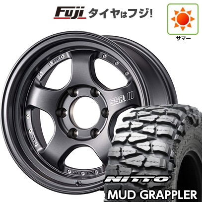 新品 プラド/ハイラックス | サマータイヤ ホイール4本セット | 35X12.5R17 | ニットー マッドグラップラー | SSR ディバイド SP1 トレイル【限定】 | 17インチ