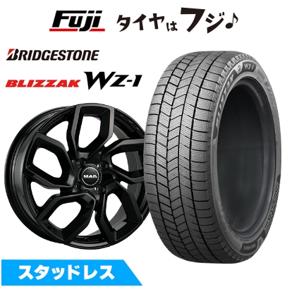 ブリザック - 【新品】シトロエンC3 2017- スタッドレスタイヤ 銀輪4本仕かける 195/65R15 ブリヂストン WZ-1 MAK アポロ 6J 15in