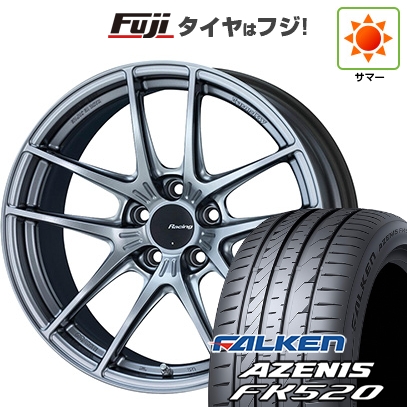 AZENIS - 【新品国産車用5穴114.3】 | 夏タイア 車輪4本仕掛ける | 225/35R19 | ファルケン アゼニス FK520L | ENKEI エンケイ Racing NVR5 | 9J 19in 夏タイヤ、ホイールセット-自動車-車、バイク、自転車
