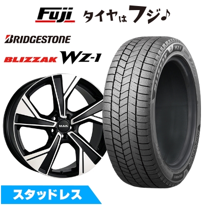 ブリザック - 【新品】ジャガー Fペイス スタッドレスタイヤ 銀輪4本仕かける 235/65R18 ブリヂストン WZ-1 MAK マルメ 7.5J 18in