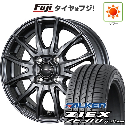 【新品国産車用4穴100】 | 夏タイヤ ホイール4本セット | 185/60R15 | ファルケン ジークス ZE310R エコラン(限定) | トピー シビラ NEXT X2 | 15インチ