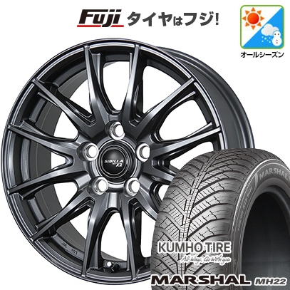 【新品国産車用5穴114.3】 | オールシーズンタイヤ ホイール4本セット | 235/55R18 | マーシャル MH22(限定) | トピー シビラ NEXT X2 | 7.5J 18インチ