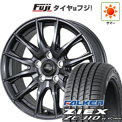 【新品国産車用5穴100】 | 夏タイア 車輪4本仕掛ける | 195/65R15 | ファルケン ジークス ZE310R エコ幽客(押さえる) | トピー シ散らし広告 NEXT X2 | 6J 15in タイヤ、ホイール-車、バイク、自転車