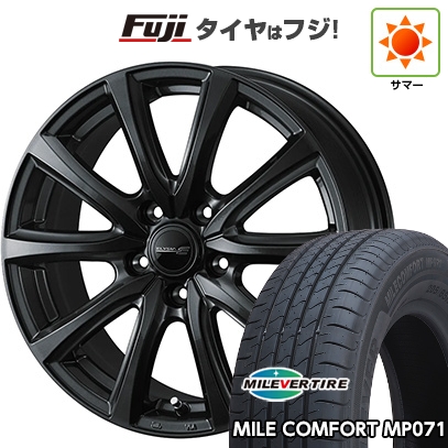 【新品国産車用5穴114.3】 | 夏タイヤ ホイール4本セット | 205/65R15 | ミレバー ミレコンフォート MP071(限定) | WEDS ウェッズ エリシア | 6J 15インチ