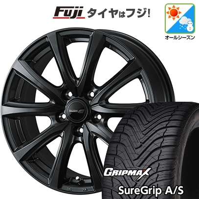 グリップマックス - 【新品国産車用5穴114.3】 | オール時期タイア 車輪4本仕掛ける | 225/45R19 | シュアグリップ A/S | WEDS ウェッズ エリシア | 19in 車、バイク、自転車-オールシーズンタイヤ、ホイールセット-自動車
