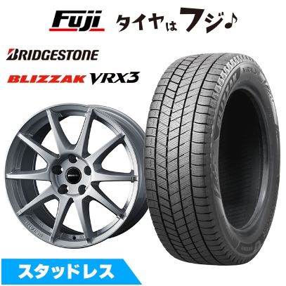 ブリザック VRX3 - 【新品】アウディA1(GB) スタッドレスタイヤ 銀輪４本仕かける 185/65R15 ブリヂストン アーヴィン S02 6J 15in