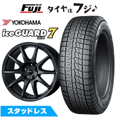 アイスガード 7 - 【新品】VW(T-Cross)スタッドレスタイヤ 銀輪4本仕かける 205/60R16 ヨコハマ アイスガー7 七つIG70 WEDS ウェッズ アーヴィン S02 6.5J 16in