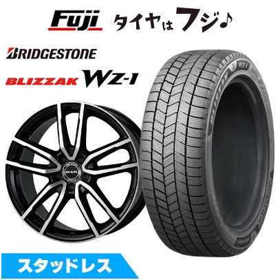 【新品】ベンツCクラス(W206)スタッドレスタイヤ ホイール4本セット 225/45R18 ブリヂストン ブリザック WZ-1 MAK エボ 8J 18インチ