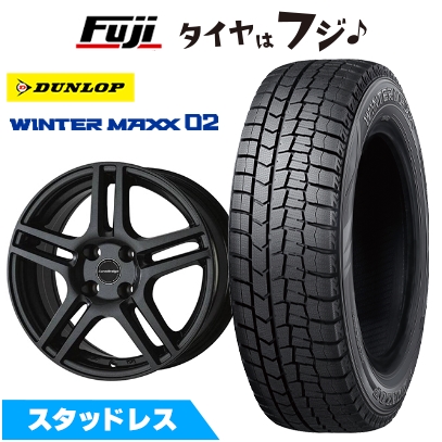 【新品】シトロエンC4 2011-19 スタッドレスタイヤ ホイール4本セット 195/65R15 ウインターマックス 02 WM02 ユーロデザイン アイガー 6J 15インチ