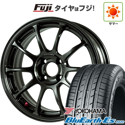【新品】N-BOX タント スペーシア 夏タイヤ ホイール4本セット 165/55R15 ヨコハマ ブルーアース ES32 RAYS レイズ ボルクレーシング ZE40 5.5J 15インチ