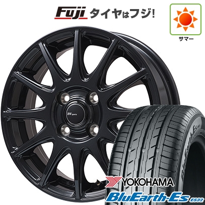 【新品 軽自動車】 夏タイヤ ホイール4本セット 155/65R13 ヨコハマ ブルーアース ES32 ビッグウエイ BWスポーツ S-120 ダークガンメタ 4J 13インチ
