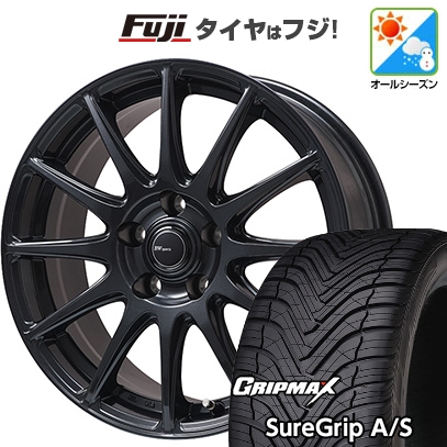【新品国産車用5穴114.3】 | オールシーズンタイヤ ホイール4本セット | 225/45R18 | Sure Grip AS | BWスポーツ S-120 ダークガンメタ 18インチ