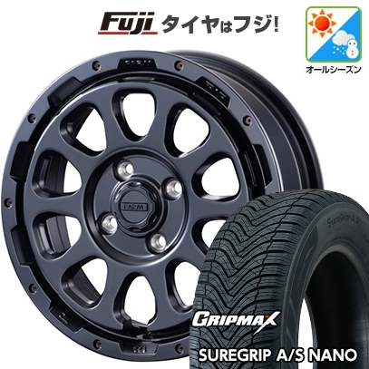 新品 ライズ/ロッキー(ガソリン) | オールシーズンタイヤ ホイール4本セット | 195/65R16 | シュアグリップ AS ナノ | モーターファーム ファームD10 16インチ