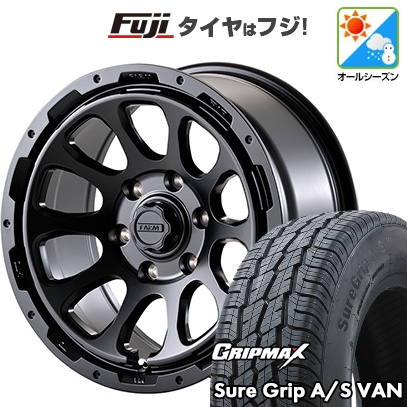 新品 ハイエース200系 | オールシーズンタイヤ ホイール4本セット | 215/60R17 109/107H | シュアグリップ A/S Van | モーターファーム ファームD10 | 17インチ