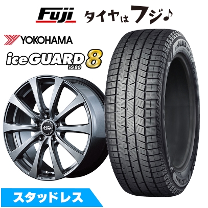 パンク保証付き 新品 40系アルファード/ヴェルファイア用 スタッドレスタイヤ ホイール4本セット 225/65R17 アイスガード8 エイト G10 トヨタ用 6.5J 17インチ