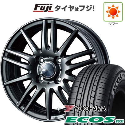 ECOS 【新品 軽自動車】 夏タイヤ ホイール4本セット 165/55R14