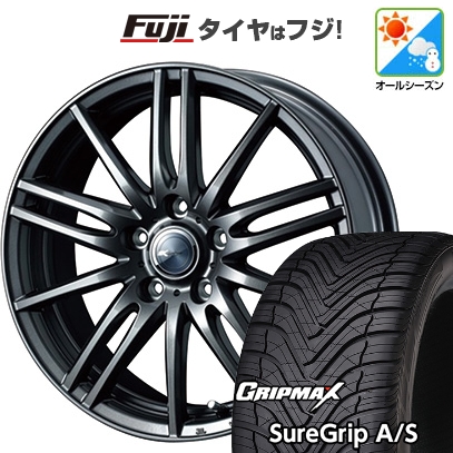 【新品国産車用5穴114.3】 | オールシーズンタイヤ ホイール4本セット | 215/50R18 | グリップマックス Sure Grip AS | ザミック ティート 18インチ
